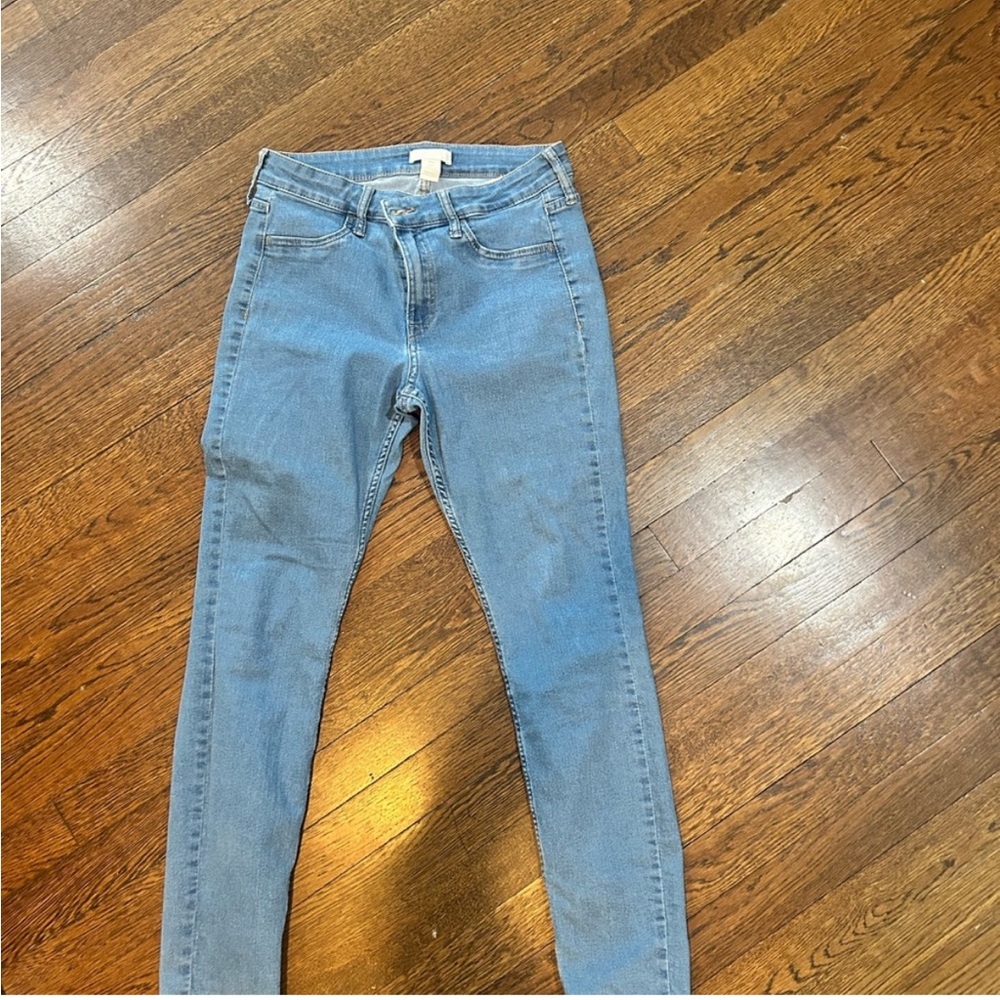 H&M Light Blue Skinny Jeans